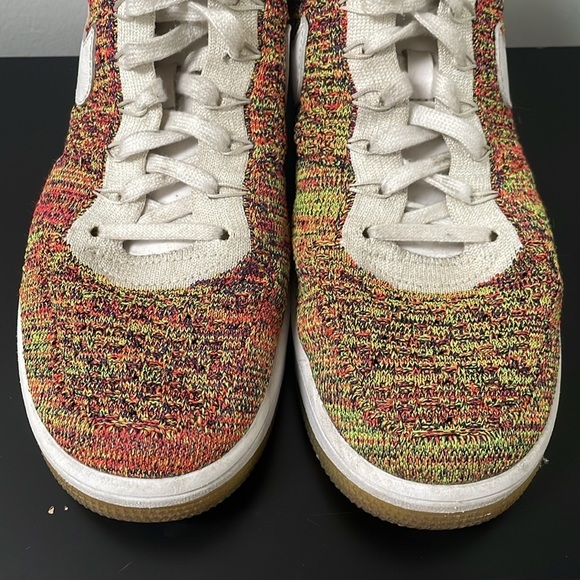Nike Air Force 1 mid Ultra Flyknit Multi-Color size men’s 8 (41) - Picture 3 of 12